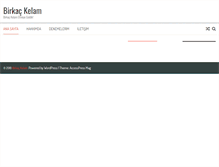 Tablet Screenshot of birkackelam.com
